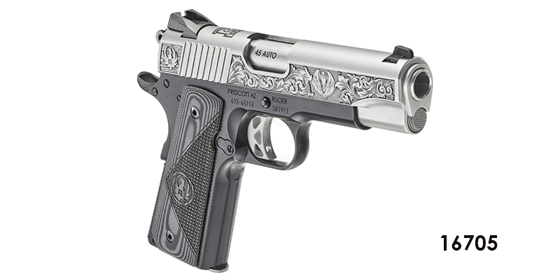 Pistole Ruger SR1911 Commander-Style Southport 4.25" .45 ACP - Schwarz/Grau - Limited Edition — Bild 2